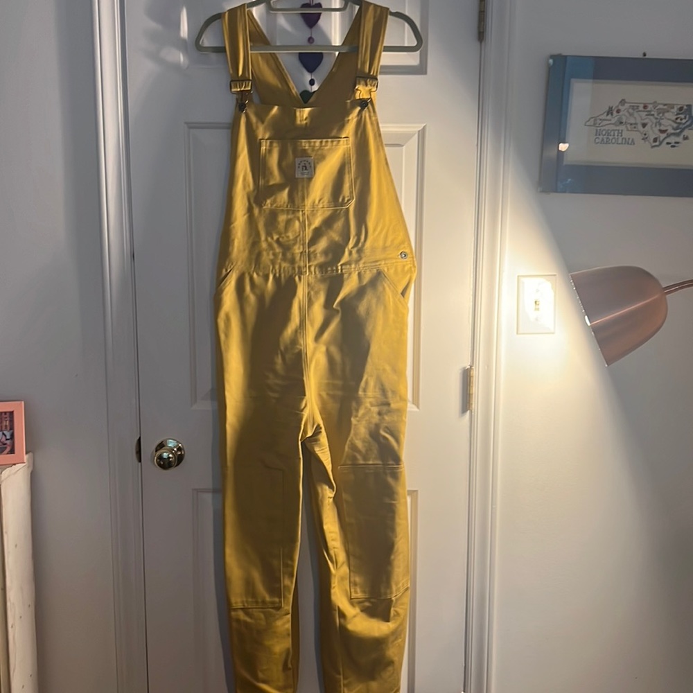 Mustard Hey Gang Miner Overalls
